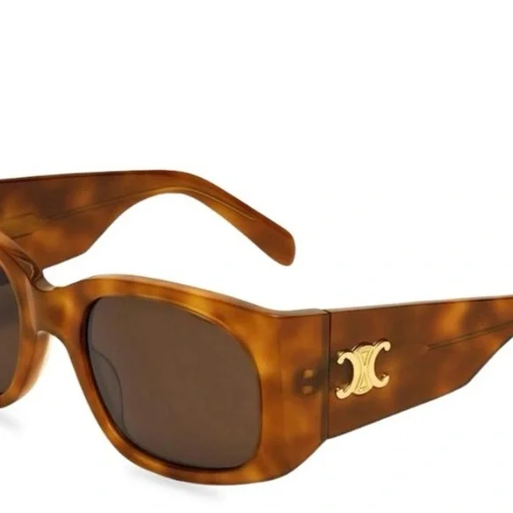 Celine Tortoise Shell Sunglasses with Black Case - Picture 10 of 10